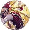 harley quinn streets of gotham 0q wall clock
