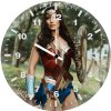 wonder woman cosplay rk wall clock