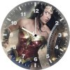 wonder woman girl cosplay 2m wall clock