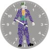 joker typography 8r wall clock