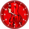 dare devil minimal ff wall clock