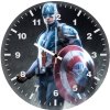 captain america marvel superhero 7j wall clock
