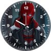 red hood art 9o wall clock