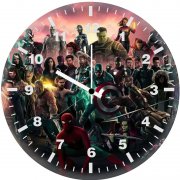 avengers mashup ub wall clock