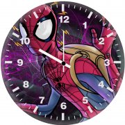 5k spiderman digital art 46 wall clock
