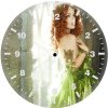 goddess of the forrest poison ivy qy wall clock