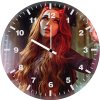 the scarlet witch cosplay girl 2a wall clock