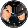 injustice 2 superman vs batman art vi wall clock