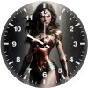 wonder woman warrior for justice r0 wall clock