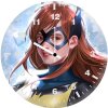 batwoman cute hq wall clock