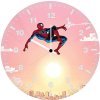 happy spider man day f2 wall clock
