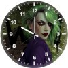 the female clown prince w2 wall clock