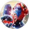spiderman digital art q9 wall clock