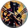 wolverine hero and villain dh wall clock