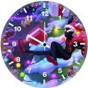 spider man christmas bk wall clock