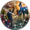 marvel welcoming fox wu wall clock
