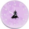 batman vs superman moon art p1 wall clock