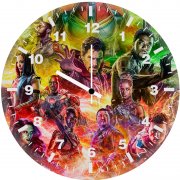 avengers end game fan artworks q8 wall clock