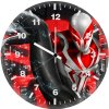 spiderman 2099 white neon nv wall clock