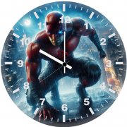 daredevil dynamic pose lm wall clock