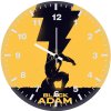 the black adam 12 wall clock