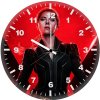 black widow poster yi wall clock
