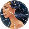 wonder woman illustration ii wall clock