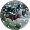 avengers assemble fanart ia wall clock