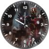 iron man fire wj wall clock