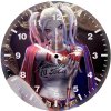 harley quinn money girl 07 wall clock