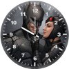 batman with catwoman nr wall clock