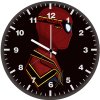 spiderman pop head shot ad wall clock
