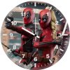 deadpool and lady deadpool mercenary madness op wall clock