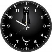 batman as capsule ys wall clock