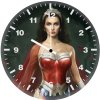 wonder woman girl wd wall clock