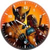 deadpool and wolverine the electrifying hero yp wall clock