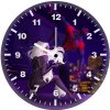 spiderman 2099 and black cat rf wall clock