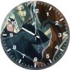 batman fighting bf wall clock