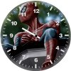 spiderman x j cole a4 wall clock