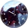 deadpool gun art x3 wall clock
