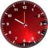 batman dark red ly wall clock