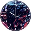 venom artwork er wall clock