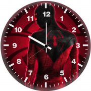 the scarlet spider at wall clock