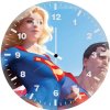 superman and supergirl 81 wall clock