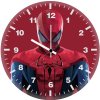 spiderman closeup artworks 0p wall clock