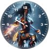wonder woman dual weapons of justice g7 wall clock