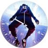 spider man reverse jump 6x wall clock