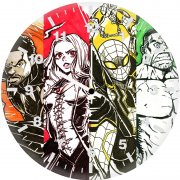 avengers infinity war sketch art 01 wall clock