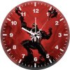 venom vs trio spider man 5s wall clock