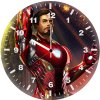 iron man wielding infinity gauntlet zw wall clock
